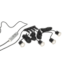Europole - PACK MINI ZEPH rond inox brossé 3000K 4x110 lm 4x3W 30°