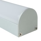 Europole - Embout sans passage de câble FINE alu diffuseur rond.