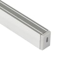 Europole - Embout avec passage de câble pour profil SLIM gris