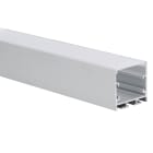 Europole - Profil LAZER 1m aluminium anodisé. Pour installation bandeau LED.