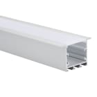 Europole - Profil LAZER R 1m aluminium anodisé. Pour installation bandeau LED.