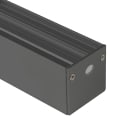 Europole - Embout avec passage de câble pour profil LAZER noir