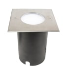 Europole - COLOSS 4 - 230 carré inox brossé 3000K 737lm 20W 120°