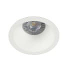 Europole - Spot RTIGHT DECO GU10 rond fixe, blanc mat IP20