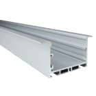 Europole - Profil LAZER L-R 1m aluminium anodisé. Pour installation bandeau LED.