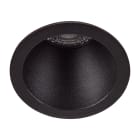 Europole - Spot DECO ASYM GU10 rond fixe, noir mat IP20