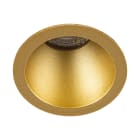 Europole - Spot DECO ASYM GU10 rond fixe, doré IP20