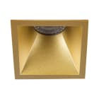 Europole - Spot DECO ASYM GU10 carré fixe, doré IP20