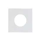 Europole - Collerette LED'UP UNIVERSAL carrée blanc mat fixe