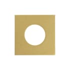 Europole - Collerette LED'UP UNIVERSAL carrée doré fixe