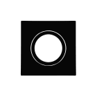 Europole - Collerette LED'UP UNIVERSAL carrée noir mat orientable