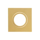 Europole - Collerette LED'UP UNIVERSAL carrée doré orientable