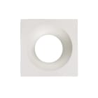 Europole - Collerette LED'UP UNIVERSAL ESTHET carrée blanc mat fixe