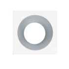 Europole - Collerette LED'UP UNIVERSAL ESTHET+ carrée blanc mat/alu laqué fixe