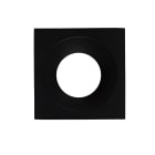 Europole - Collerette LED'UP UNIVERSAL ESTHET carrée noir mat fixe