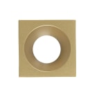 Europole - Collerette LED'UP UNIVERSAL ESTHET carrée doré fixe