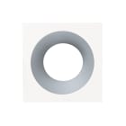 Europole - Collerette LED'UP UNIVERSAL ESTHET+ ASYM carrée blanc mat/alu laqué fixe