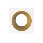 Europole - Collerette LED'UP UNIVERSAL ESTHET+ ASYM carrée blanc mat/doré fixe