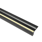 Europole - SHARK STEP noir SM, éclairage haut 3000K 7W/m 24VDC