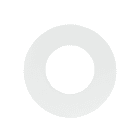 Europole - Collerette de recouvrement 100mm LED'UP UNIVERSAL RECOVERY ronde blanc mat