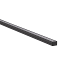 Europole - PDS-ALU LED IP20 noir SM transparent 4000K 519lm/m 7,5W/m 12VDC