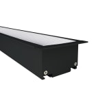 Europole - LAZER L-R LED IP20 noir SM au CM microprism. 4000K HI CRI 2000 24VDC