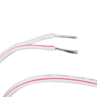 Europole - LINK : Câble blanc 1m 20AWG 2x0,5mm² pour linéaire LED