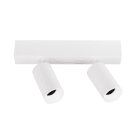 Europole - Plafonnier ANOVI UNIVERSAL PROFILE LED SWITCH rond blanc mat 2 têtes