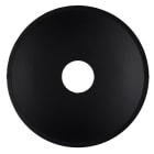 Europole - Collerette de recouvrement 240mm LED'UP UNIVERSAL RENOV' ronde noir mat