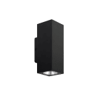 Europole - Applique AUREK noir 3000K 1110lm 13W 60° IP65 (Eclairage : haut+bas)
