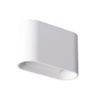 Europole - Applique OVALY blanc 3000K 394lm 8W 100° IP65 (Eclairage : haut+bas)