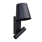 Europole - Applique SETA 1 noir mat 3000K 146lm 3W 20° IP20 (Eclairage : haut+bas)