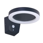 Europole - Applique ORA SOLAR gris anthracite 3000K 300lm 4,4W 100° IP54 (Eclairage : bas)