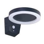 Europole - Applique ORA SOLAR gris anthracite 3000K 300lm 4,4W 100° IP54 (Eclairage : bas)