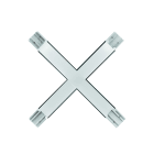 Europole - Connecteur en X avec pilote DALI DENALI PRISMA CONNECT 21W noir