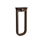 Europole - Borne KHEPRI SOLAR 60cm havane 3000K 600lm 4W 120° IP65