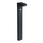Europole - Borne TARIS 1 SOLAR 70cm gris anthracite 3000K 300lm 2,5W 120° IP65