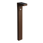 Europole - Borne TARIS 1 SOLAR 70cm havane 3000K 300lm 2,5W 120° IP65