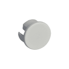 Europole - Embout de finition rond OLEK sans passage de câble gris