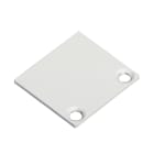 Europole - Embout de finition SKYLINE sans passage de câble blanc