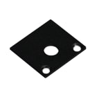 Europole - Embout de finition SKYLINE avec passage de câble ø5,5mm noir