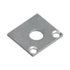 Europole - Embout de finition SKYLINE/SKYLINE-T avec passage de câble ø7,3mm alu