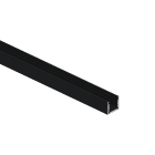 Europole - Profil SKYLINE 3,02m noir anodisé. Installation bandeau LED et SHARK souple