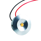 Europole - BALI LED 3 rond fixe alu brossé 3000K 1W 30° IP20