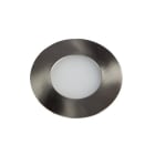 Europole - LED'UP AGENCEMENT rond fixe inox brossé 3000K 3,5W 155lm 120° IP44