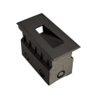 Europole - SET'IN 6.2 rectangle fixe noir 4000K 3W 120° IP67