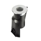 Europole - Encastré de sol ZEPH 1 - 24 rond inox bleu 2W 10°