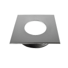 Europole - ZEPH 2 SLIM - 24 carré inox non percée bleu 3x2W 120°