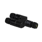 Europole - Connecteur rapide étanche EASYCLIP en Y. Bornier 3 pôles IP68
