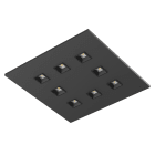 Europole - Dalle LED ARENAL 18-29W 4000K 2500-4060lm noir 85° IP20